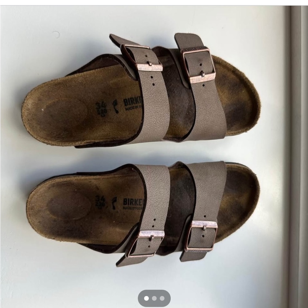 Birkenstock Brown Sandals Contoured Footbed